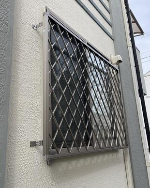 三鷹市面格子取付工事