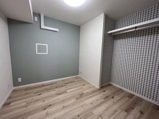 お部屋ごとにクロスを変える遊び心