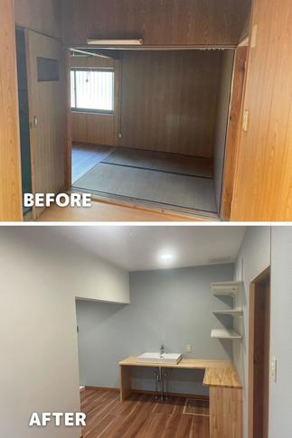 造作洗面化粧台