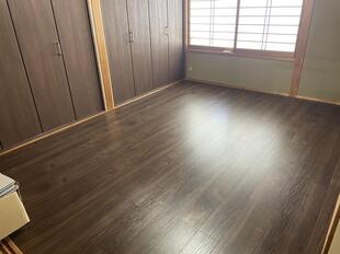 室内リフォーム｜畳の和室からフローリングの洋室にリフォームすることで日常の掃除・メンテナンス負担を大幅に軽減し、ライフスタイルの変化にも柔軟に対応【和歌山市】