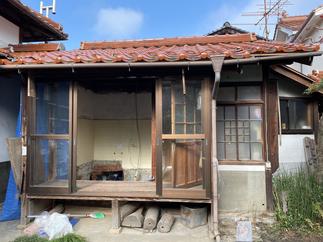 浴室・洗面室外観（浴室撤去後）