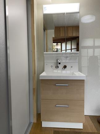 【After】LIXIL洗面化粧台 ピアラ 600mm