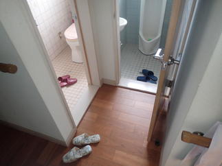 トイレ間取り変更　BEFORE（室外側）