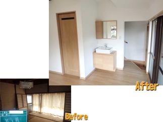 【Before～After】1階　和室から洋室へ