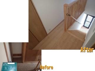 【Before～After】2階廊下