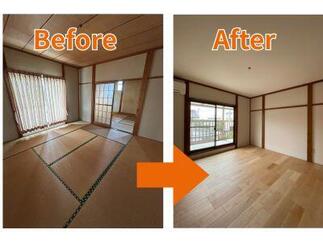 和室から洋室へ（その１）