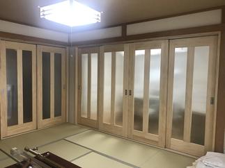 和室空間を新しく。