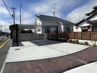 お庭大規模リフォーム完成✨カーポートはLIXILのカーポートSC採用