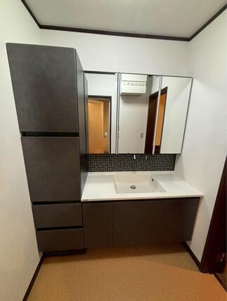 洗面化粧台　after