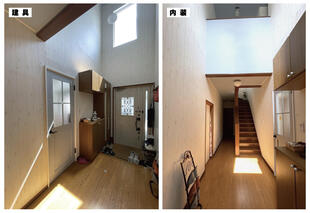 お客様が来ても安心！ドアとクロスを新しくして明るい住まいに