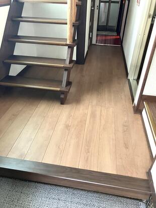 やさしい住まいに一新！キシキシ床を価格を抑えて解消