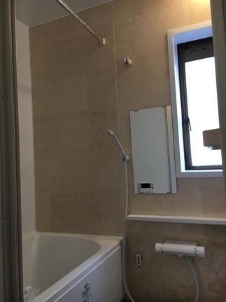 在来の寒いお風呂からユニットバスに交換