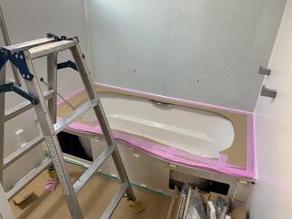 ユニットバス組立工事