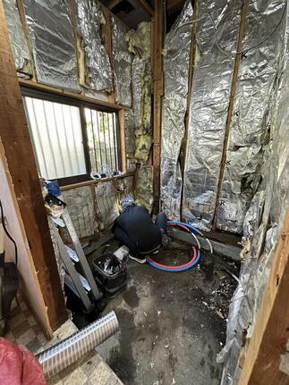 解体＆水道切回し