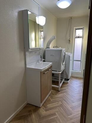 洗面室バージョンアップ