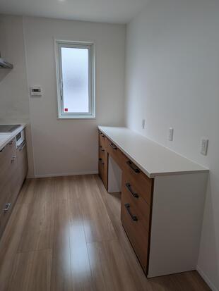 カップボード設置工事