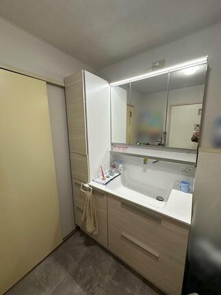 After　洗面化粧台（TOTO オクターブ）