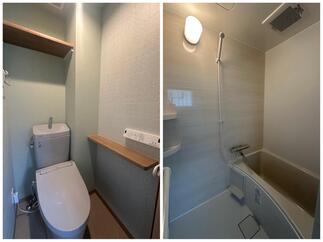 After トイレと浴室を分離