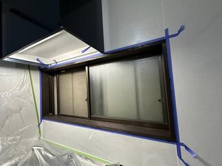 After 窓枠設置＆塗装
