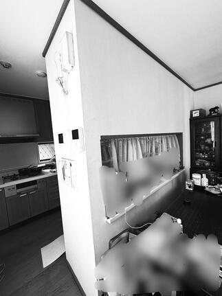 Before　間仕切り