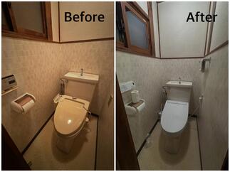 トイレ　便座のみ交換