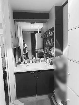 Before　洗面化粧台