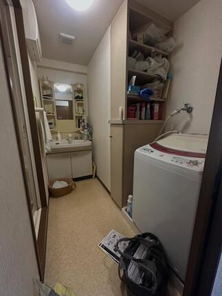 Before　洗面脱衣所