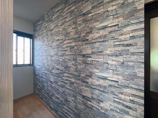 施主さまお気に入りのアクセントクロス