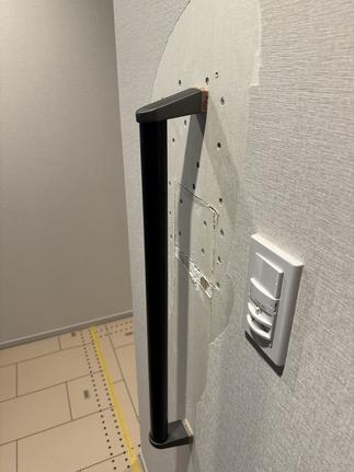 施主様に合わせた手すり位置