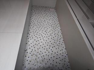 モザイクタイル施工