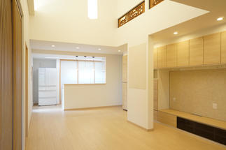 開放的なリビング