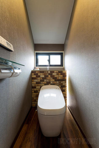 使いやすく、節水できるエコロジーなトイレでCafe空間に！