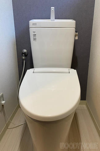 アクアセラミックで汚れがつきにくいトイレ