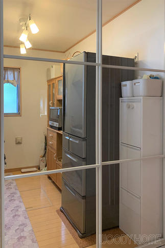 閉塞感を生まない様配慮した引き戸