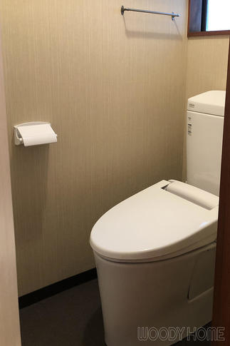 2階のトイレも機能アップしモダンなイメージでの仕上がり