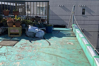 倒壊後の応急処置