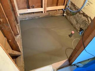 解体、配管、土台交換