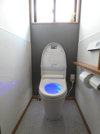 【プラズマクラスターで便器の鉢内全体を除菌してくれます。】