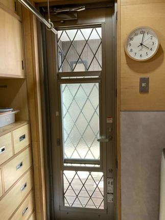 勝手口も快適に♪