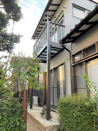 【アルミのバルコニ―で安心です♪】