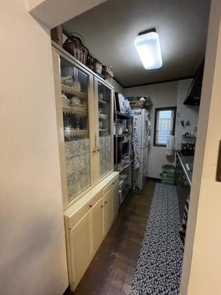 【新築時からの食器棚】