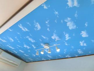 施工後（天井）