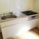 新しいキッチンです。