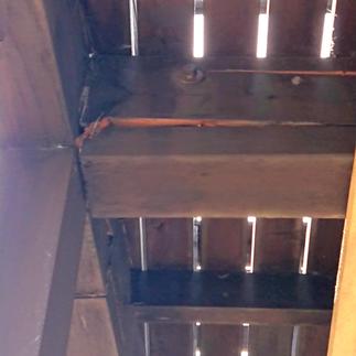 バルコニー床下部分です。②