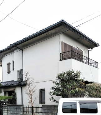 外壁（塗装前）