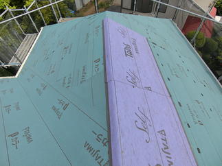 ルーフィング工事