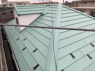 屋根カバー工法工事