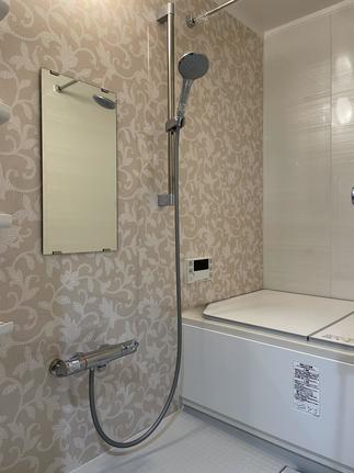 アクセントパネルが、優しい雰囲気！