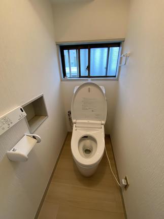 床の改修と共に・・・トイレ便器を交換