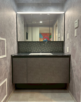 【洗面室】LIXIL ルミシス